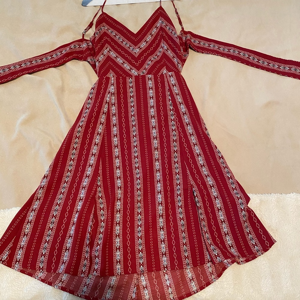 Boho print dress